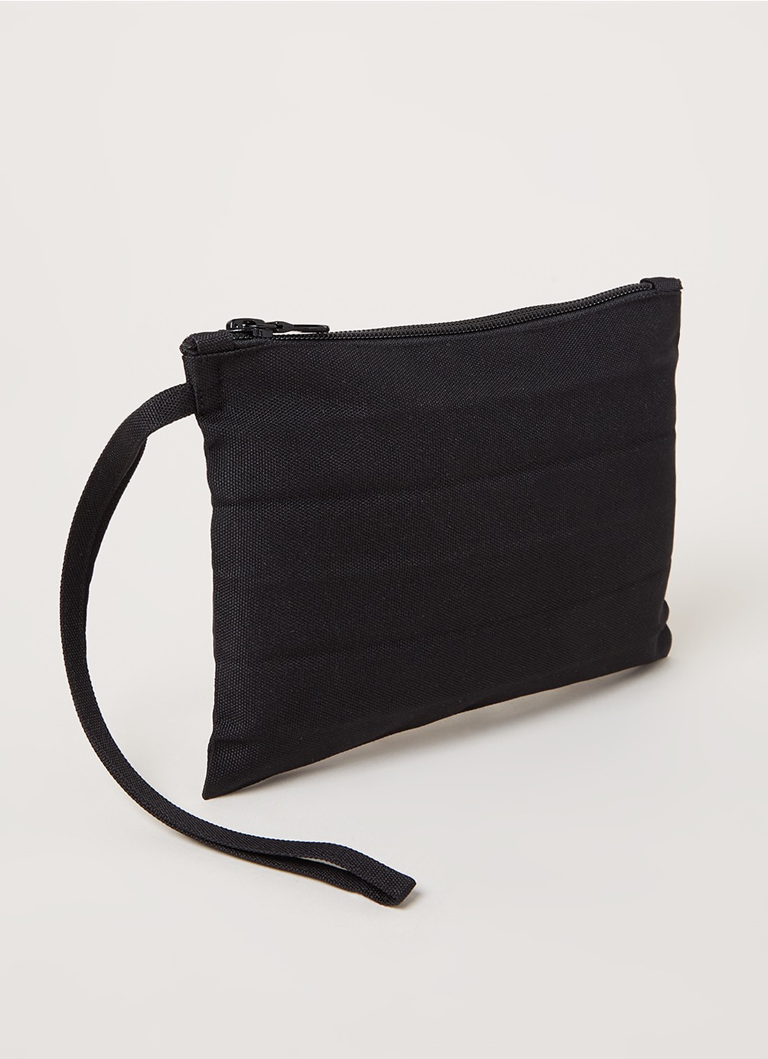 Iittala IXI Issey Miyake clutch met vouwdessin - detail 2 zwart