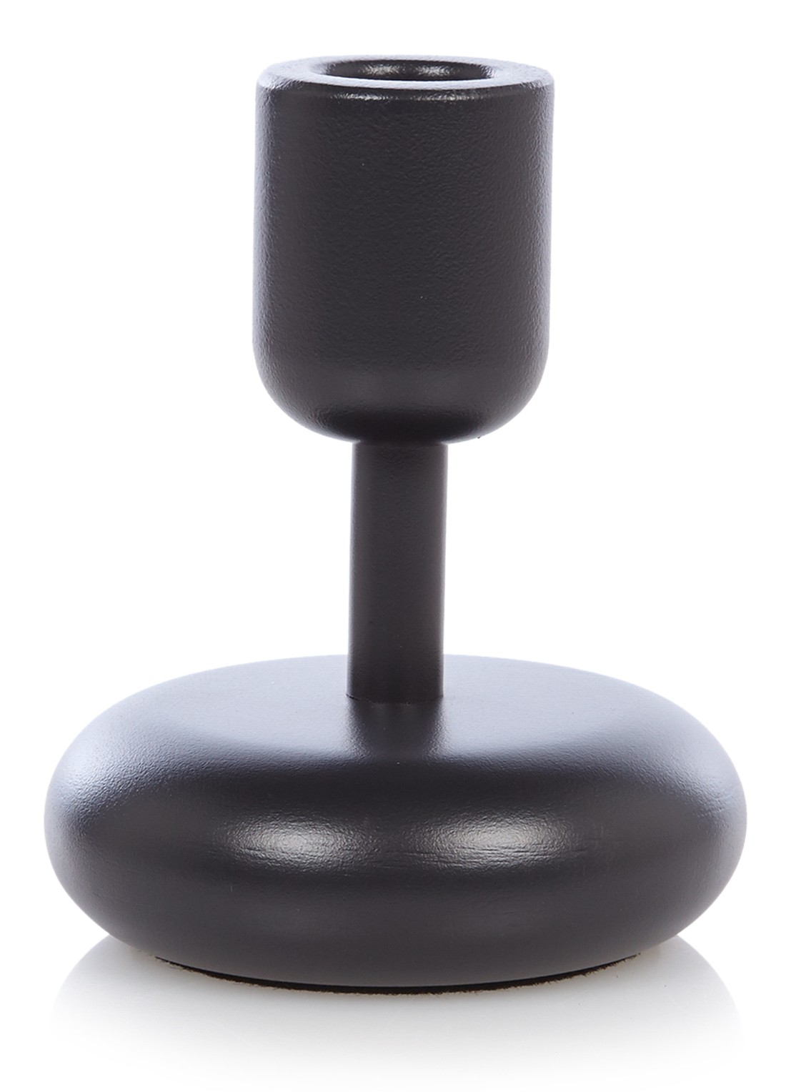 Iittala Kandelaar 11 cm - voorkant donkergrijs