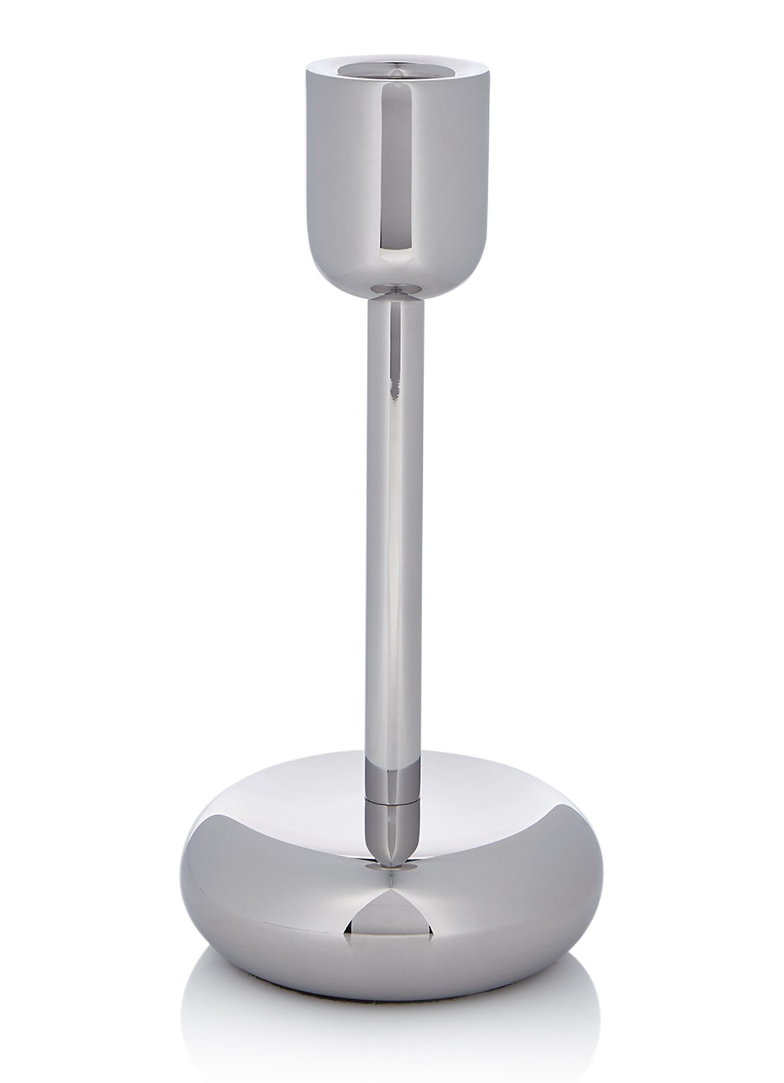 Iittala Kandelaar 18 cm - voorkant zilver