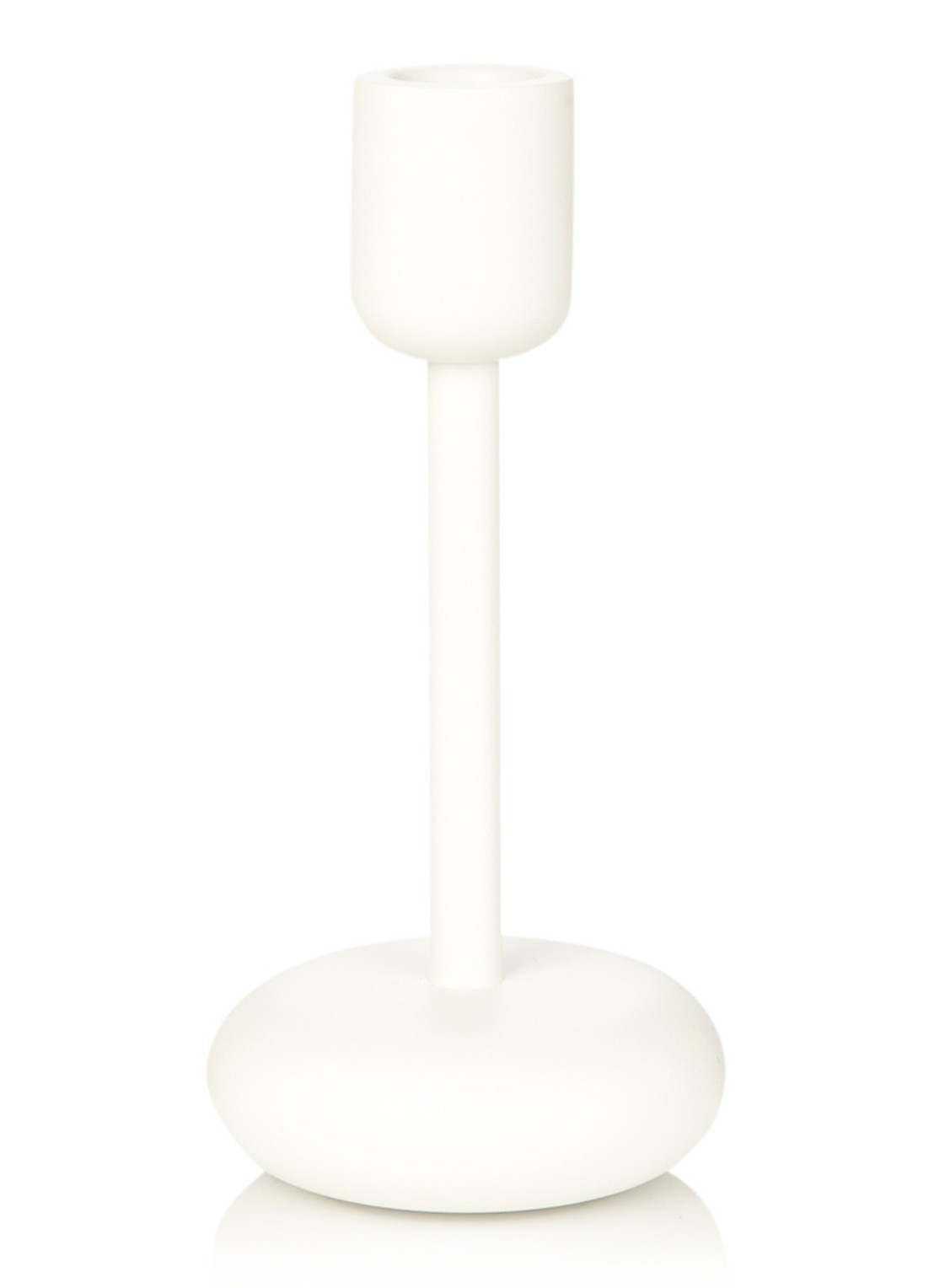 Iittala Kandelaar 18 cm - voorkant wit
