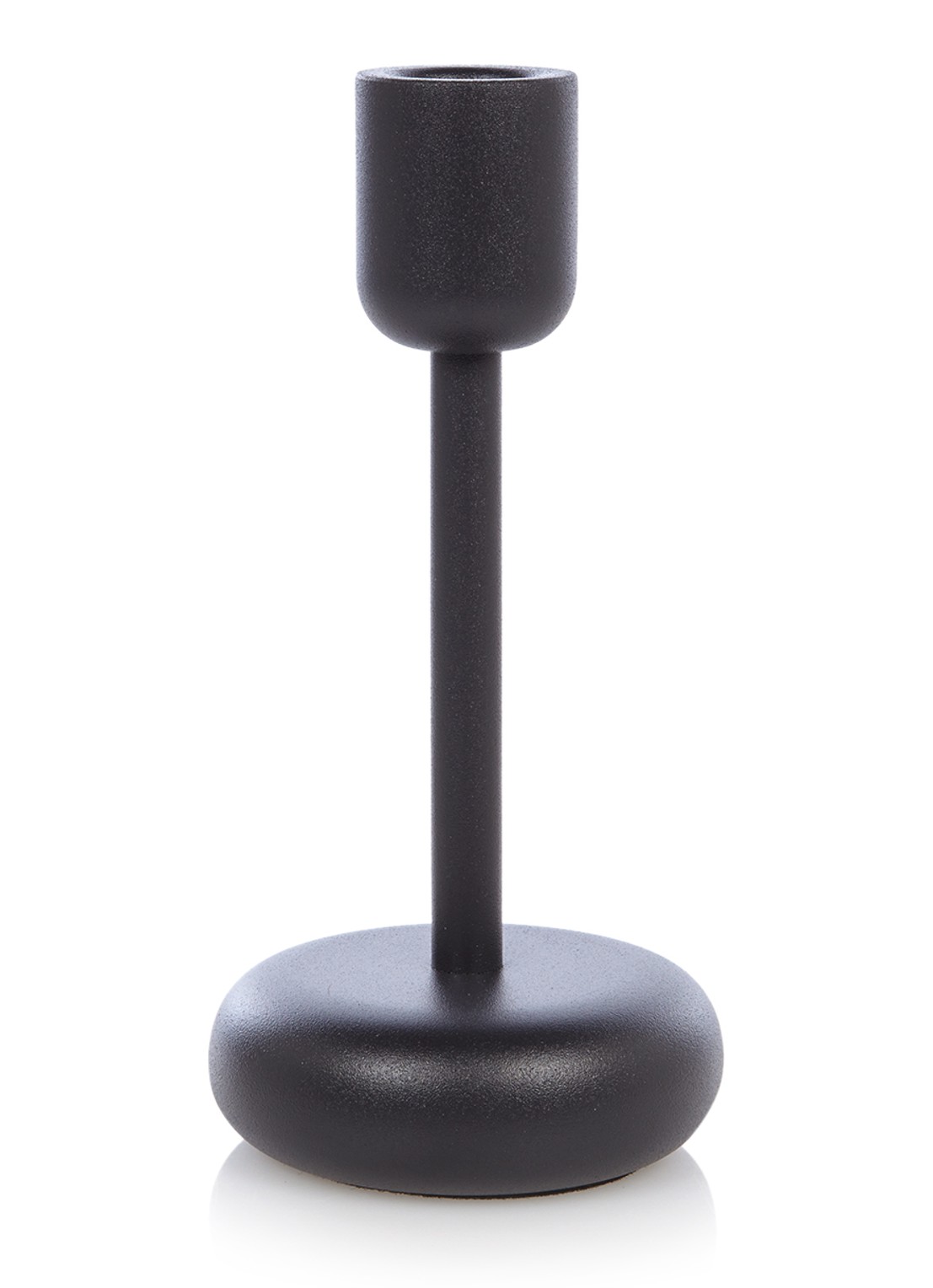 Iittala Kandelaar 19 cm - voorkant antraciet