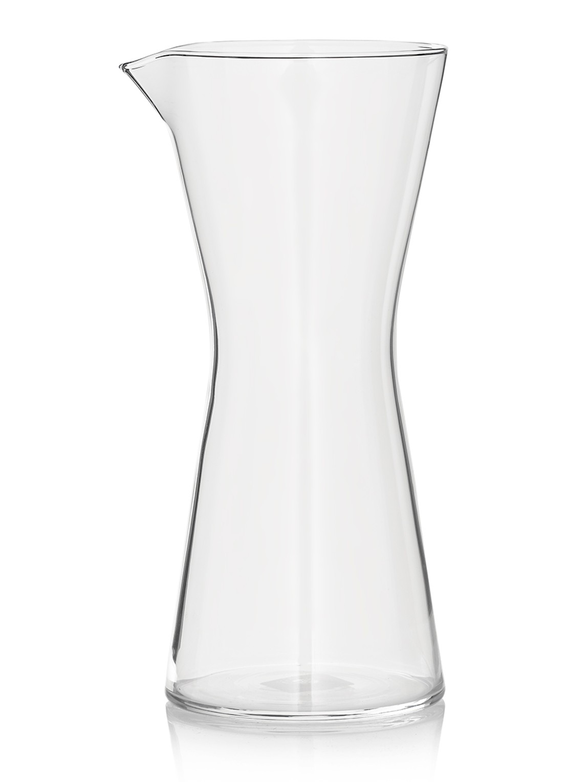 Iittala Kartio karaf 1 liter - voorkant 2 transparant