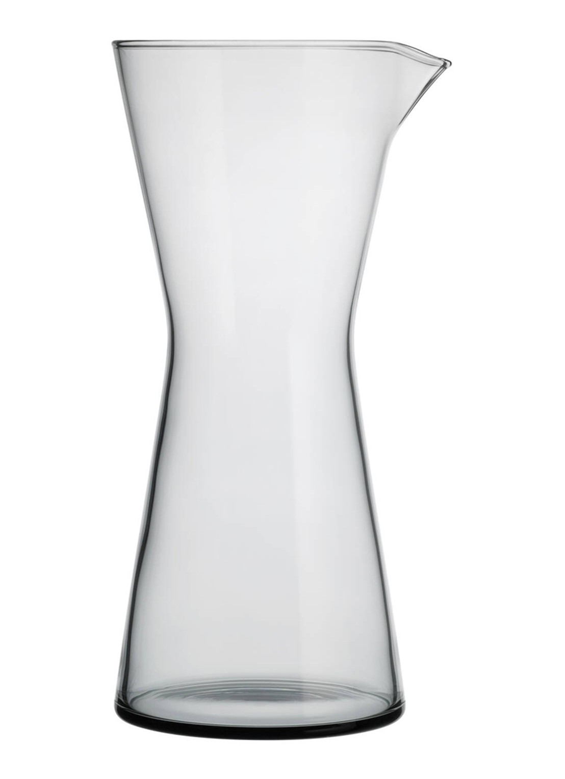 Iittala Kartio karaf 95 cl - voorkant grijs