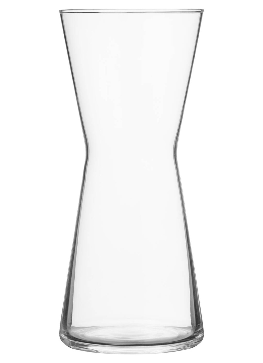 Iittala Kartio vaas 22 cm  - voorkant transparant