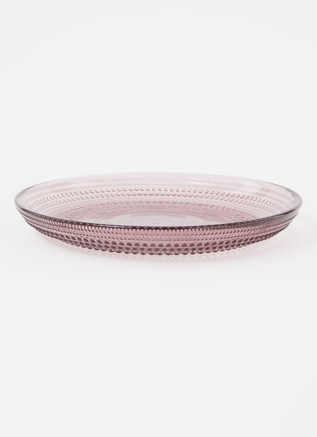 Iittala Kastehelmi gebaksbordje 17 cm - voorkant 2 paars