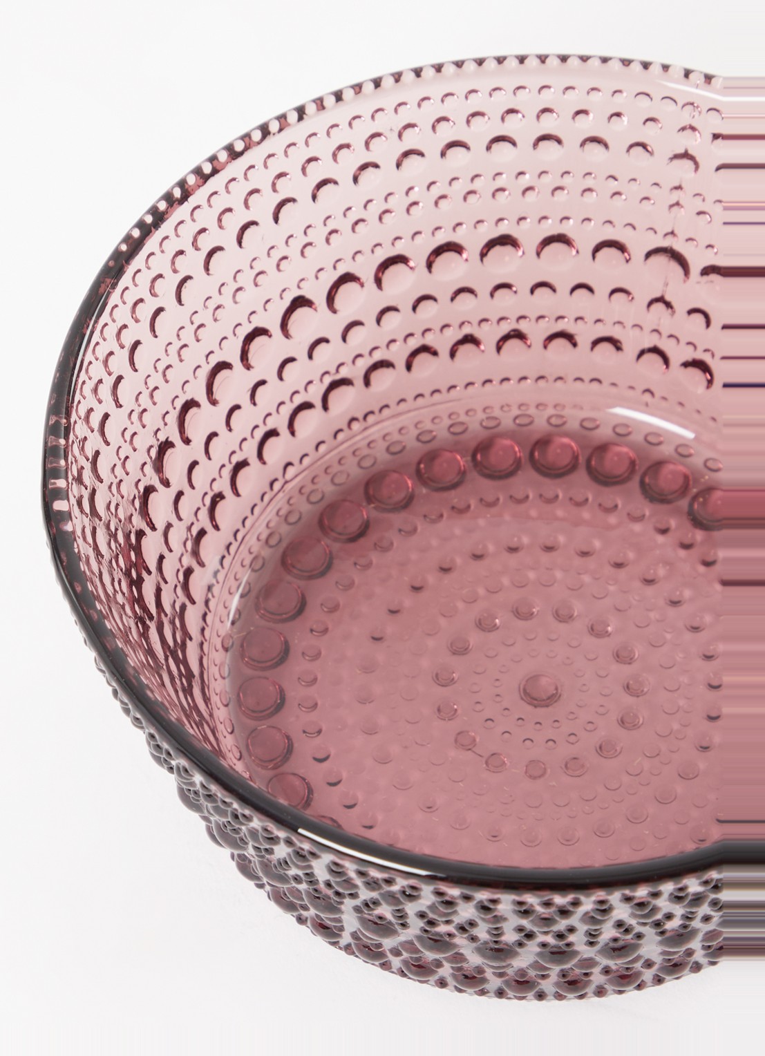 Iittala Kastehelmi kom 11 cm - voorkant 2 paars