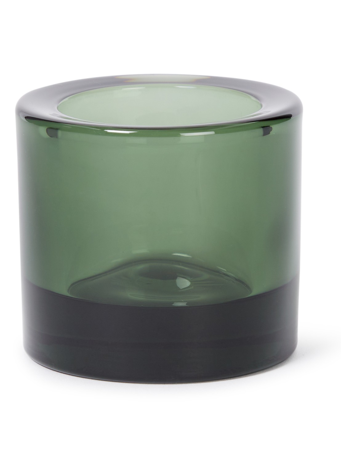 Iittala Kivi waxinelichthouder 6 cm - voorkant groen