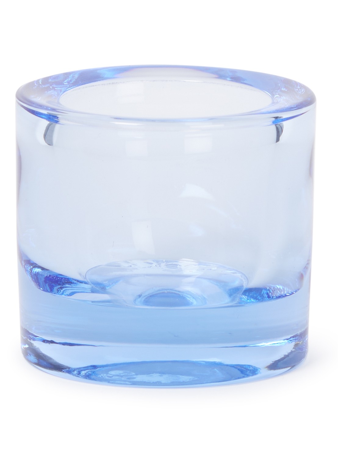 Iittala Kivi waxinelichthouder 6 cm - voorkant blauw
