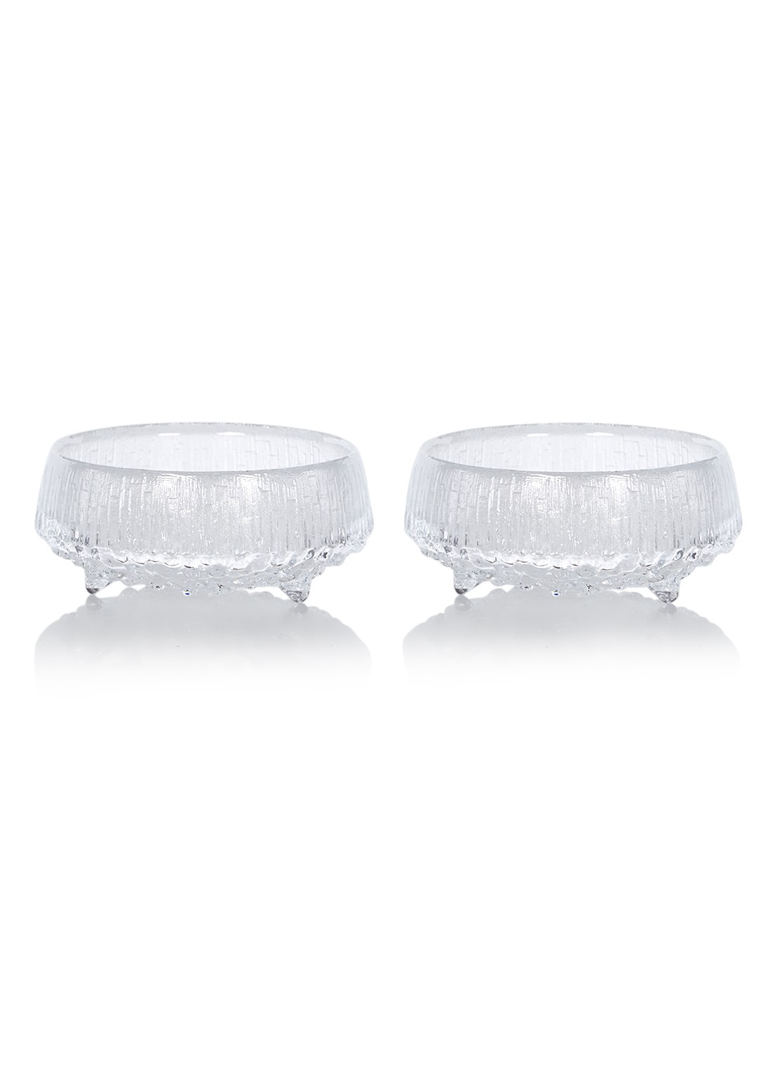 Iittala Kom 12 cm set van 2 - voorkant transparant