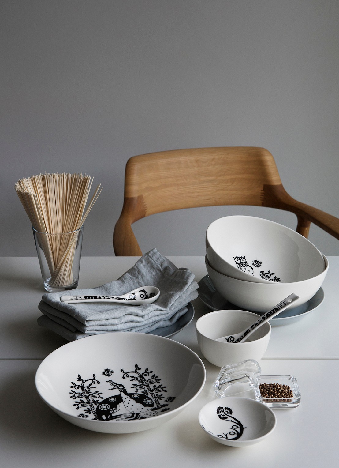 Iittala Kom 15 cm - detail zwart