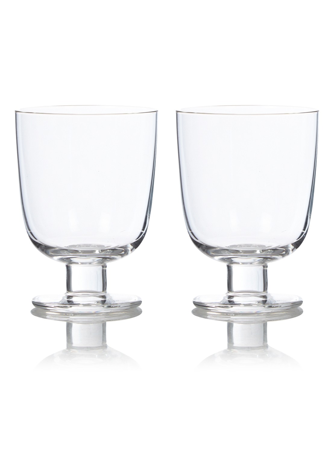 Iittala Lempi drinkglas set van 2 - voorkant transparant
