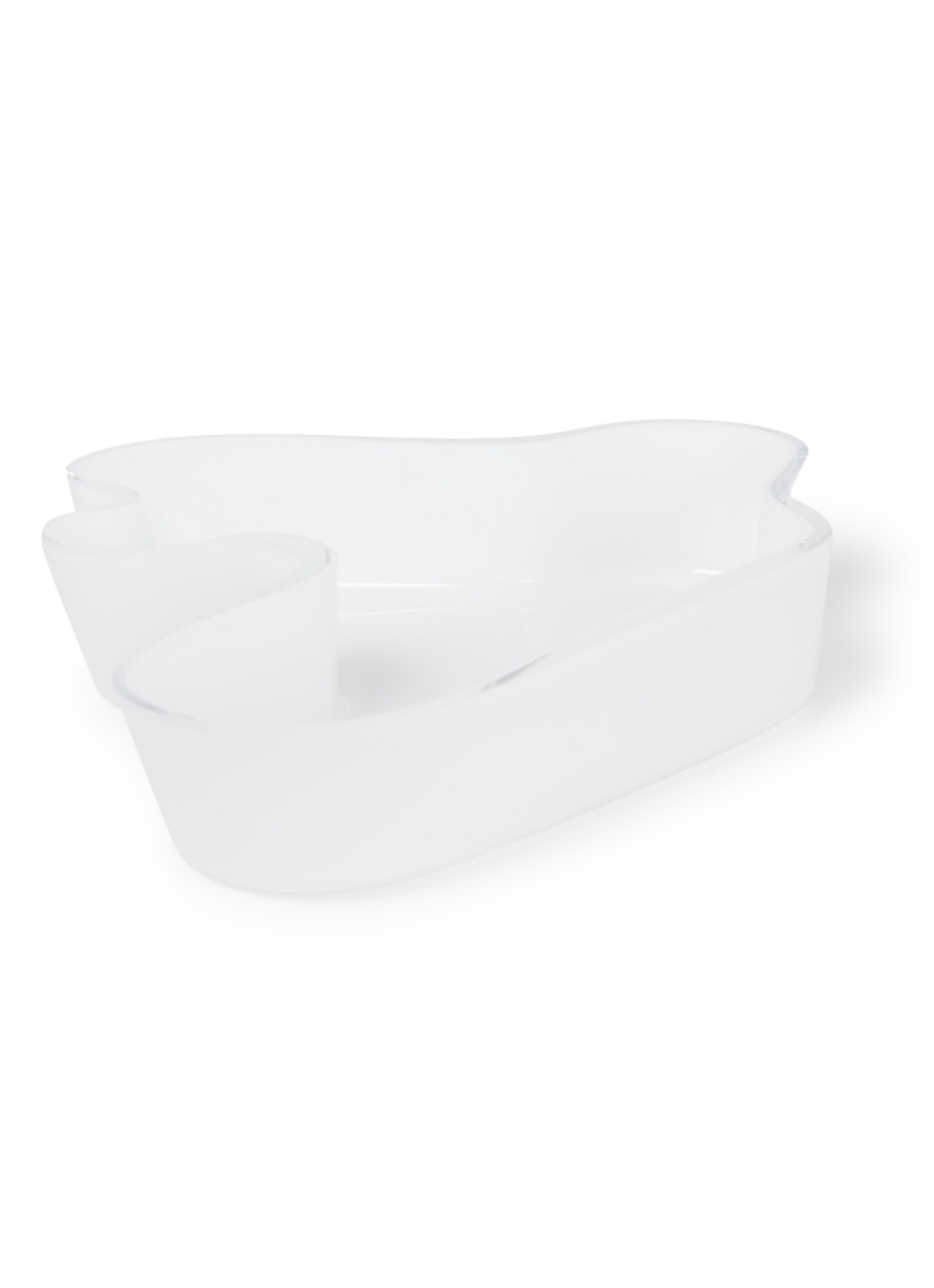 Iittala Maija schaal 26,2 x 5 cm  - voorkant wit