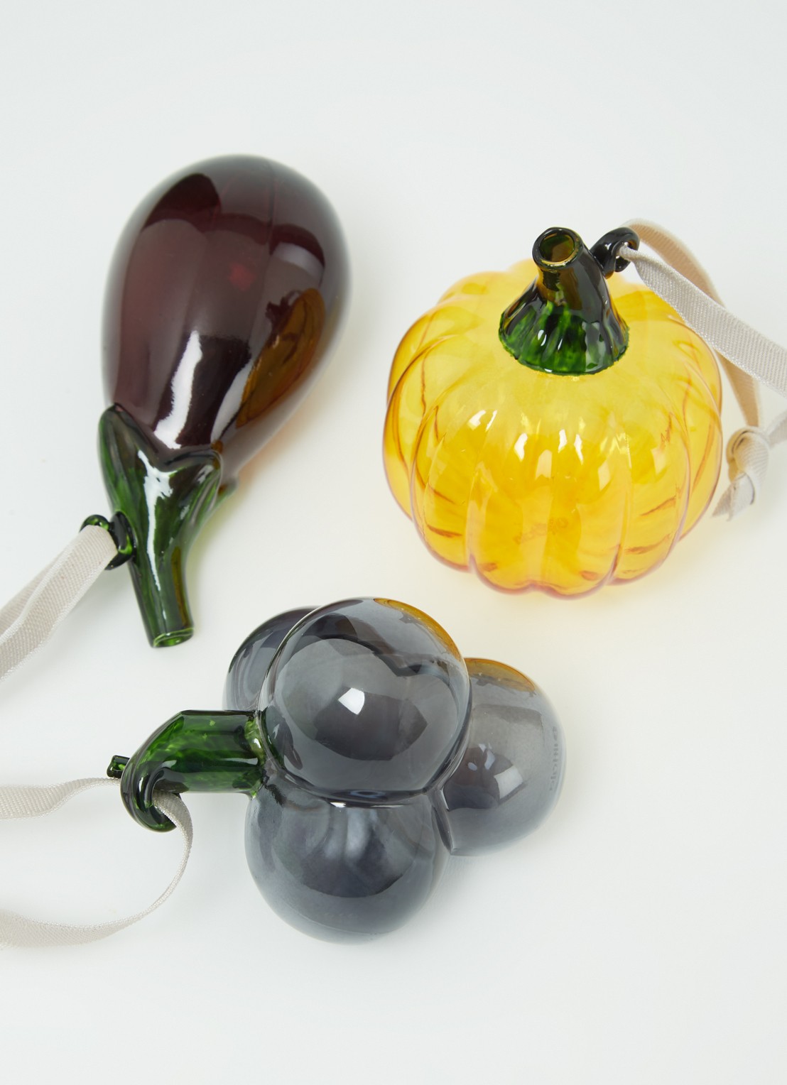 Iittala Mini groenten en fruit kersthanger 6 cm set van 3 - detail 3 multicolor