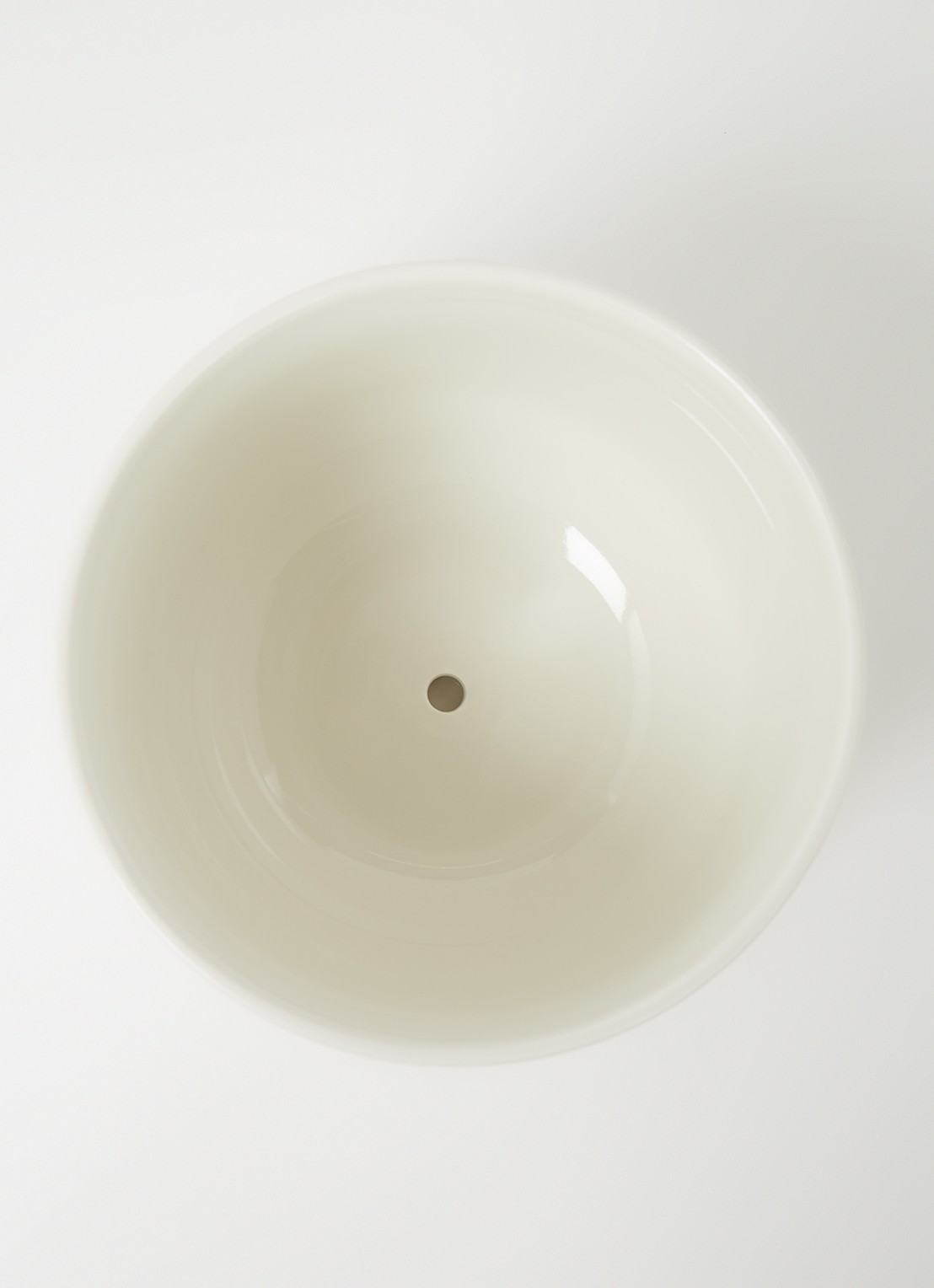Iittala Nappula bloempot keramiek voor binnen - 13 cm - detail 3 wit
