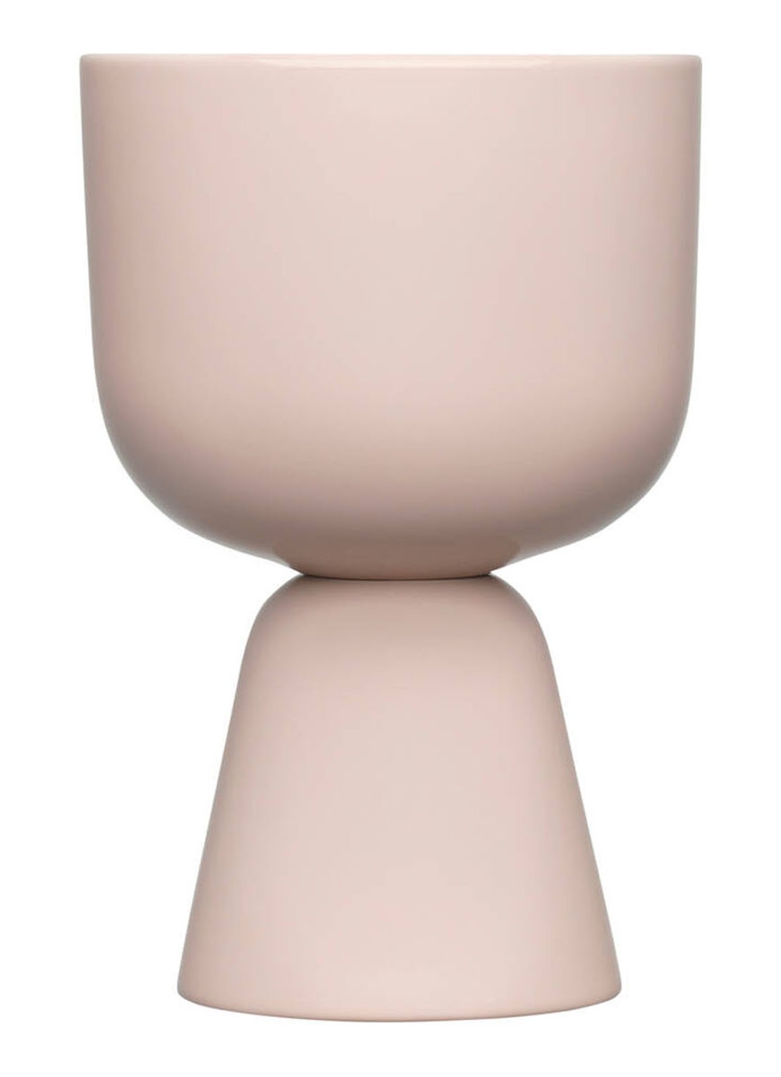 Iittala Nappula bloempot voor binnen Ø12,5 cm - voorkant beige