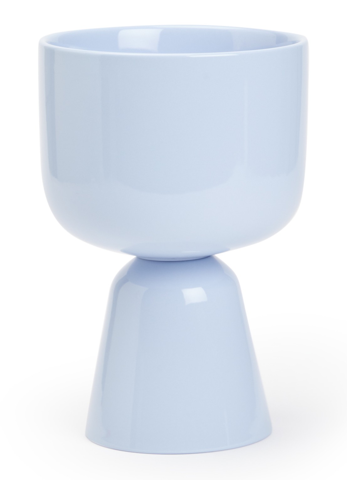 Iittala Nappula bloempot voor binnen Ø15,5 cm - voorkant lichtblauw