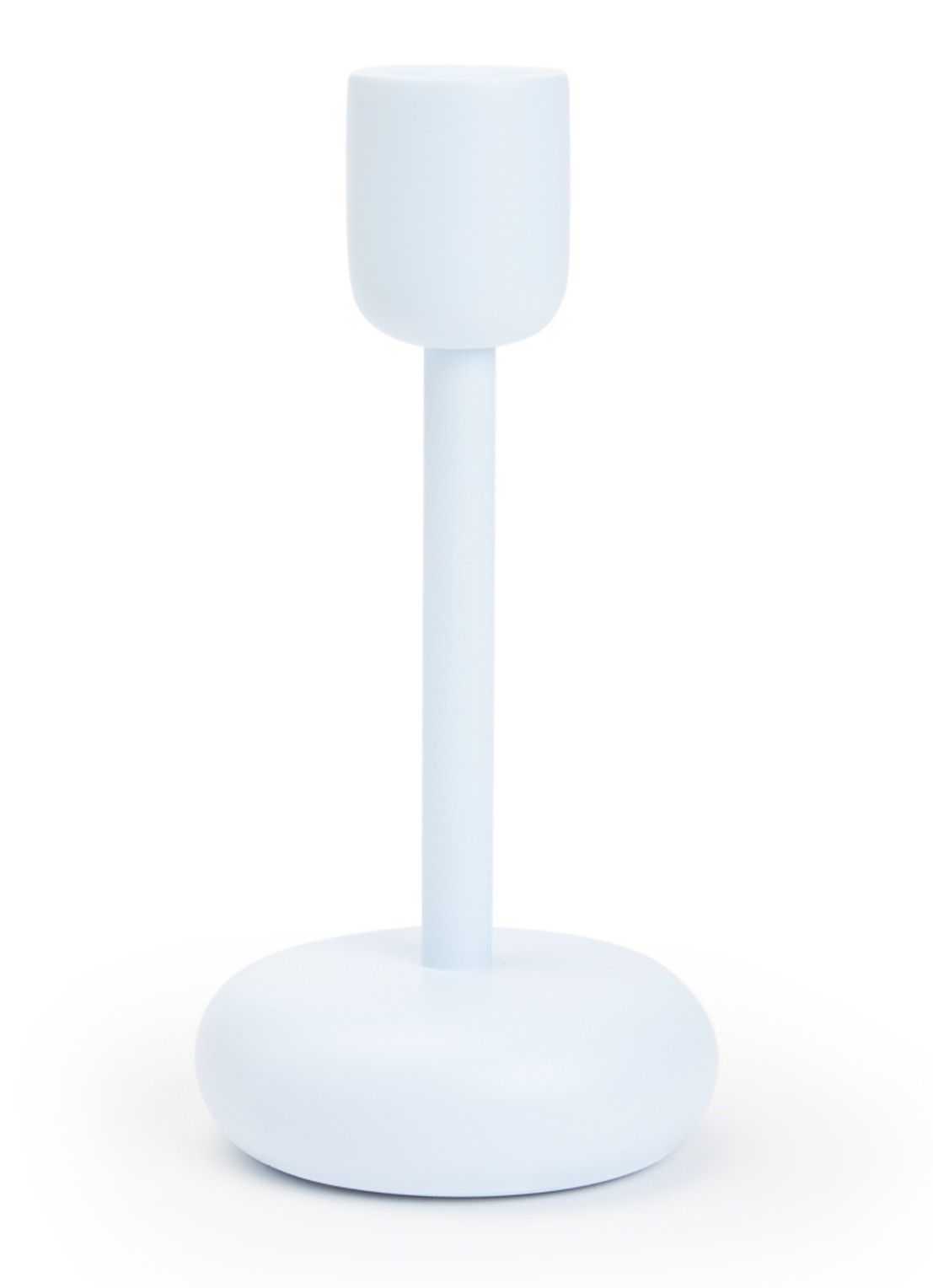 Iittala Nappula kandelaar 18,3 cm - voorkant lichtblauw