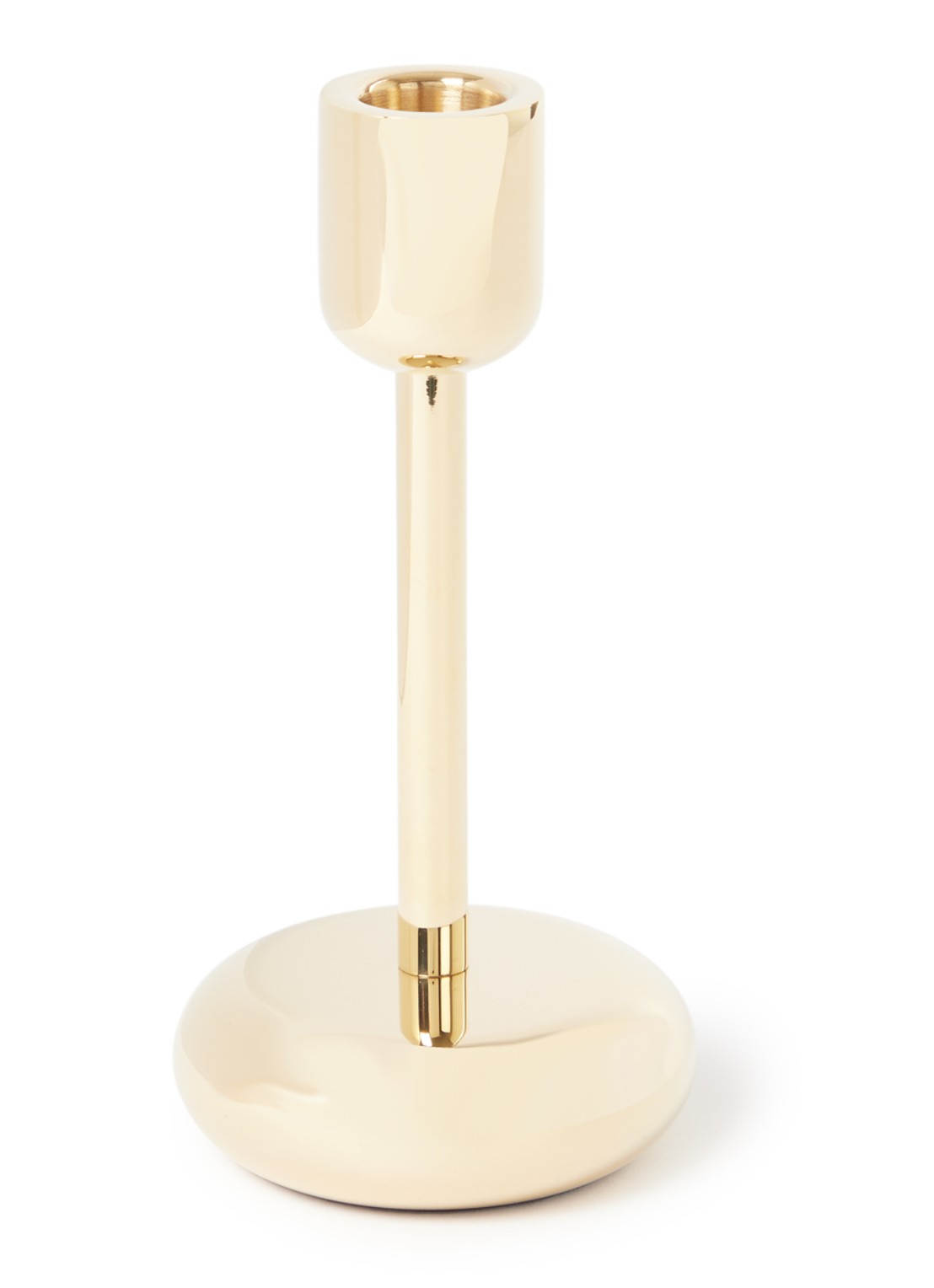 Iittala Nappula kandelaar 18 cm - voorkant goud