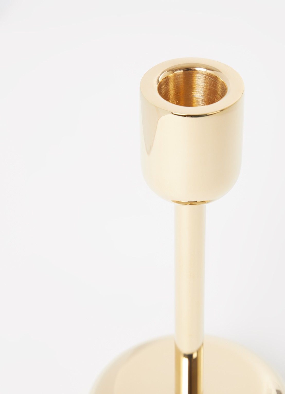 Iittala Nappula kandelaar 18 cm - voorkant 2 goud