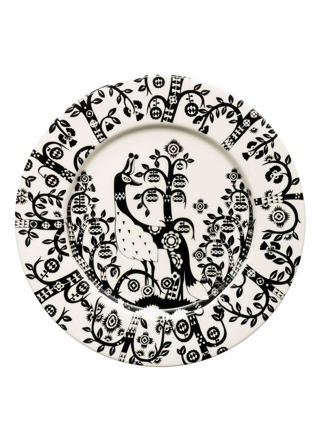 Iittala Ontbijtbord 22 cm - voorkant zwart