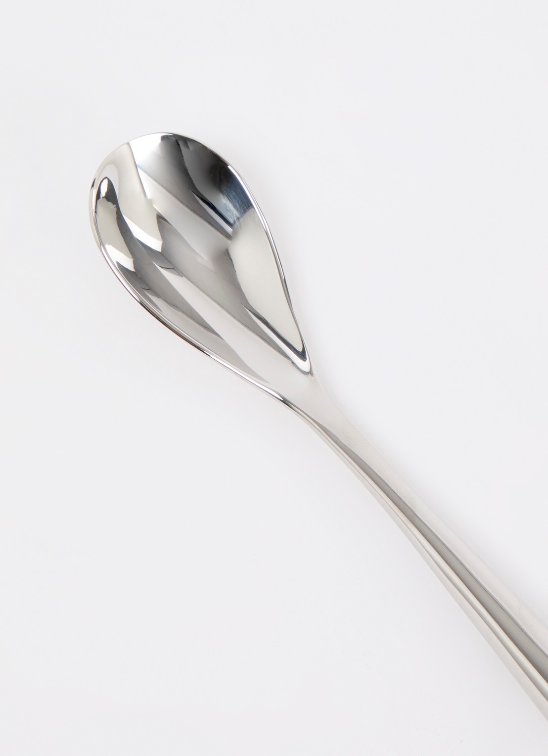 Iittala Piano koffielepel  - voorkant 2 zilver