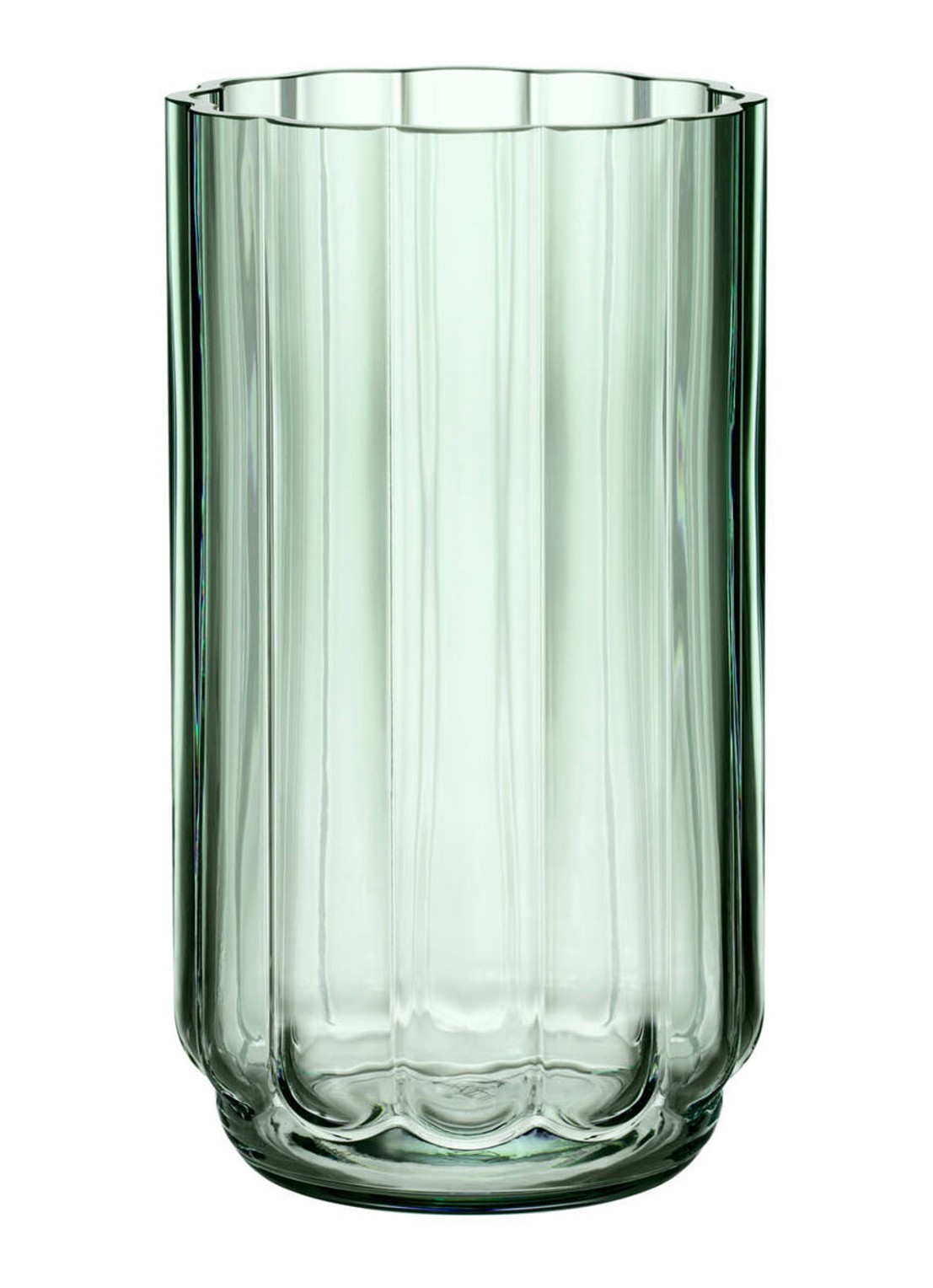 Iittala Play vaas 18 cm - voorkant lichtgroen