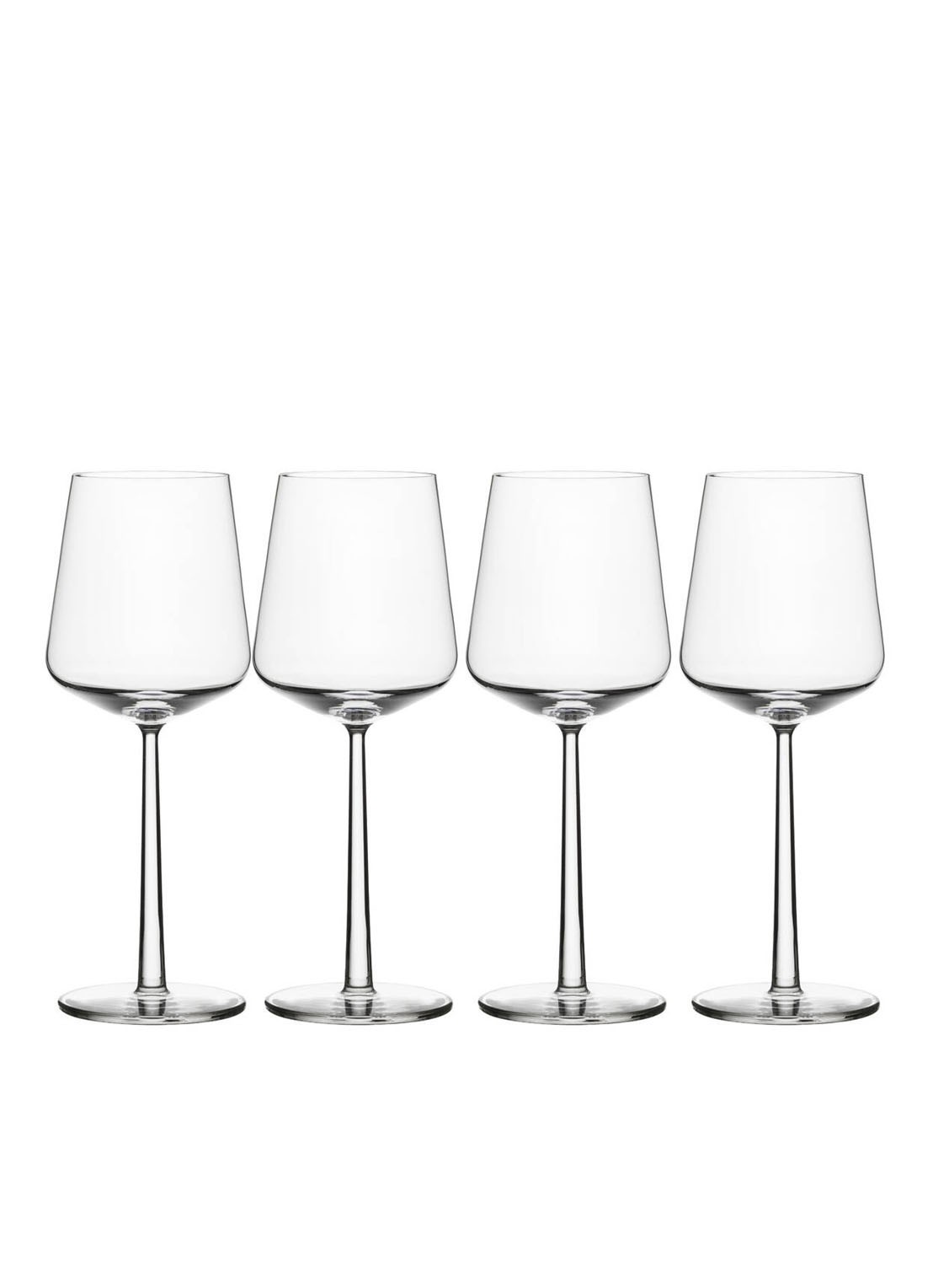 Iittala Rode wijnglas 45 cl set van 4 - voorkant helder