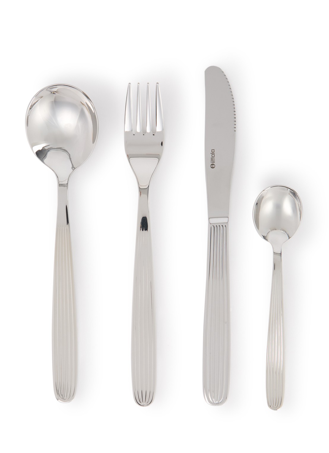 Iittala Scandia bestekset 16-delig - voorkant zilver