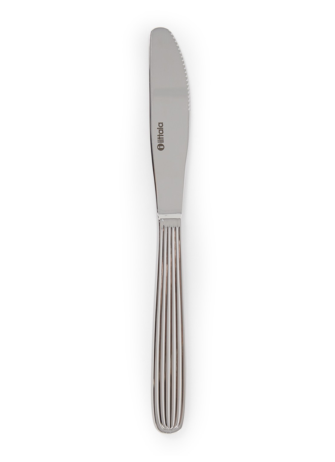 Iittala Scandia dessertmes - voorkant zilver