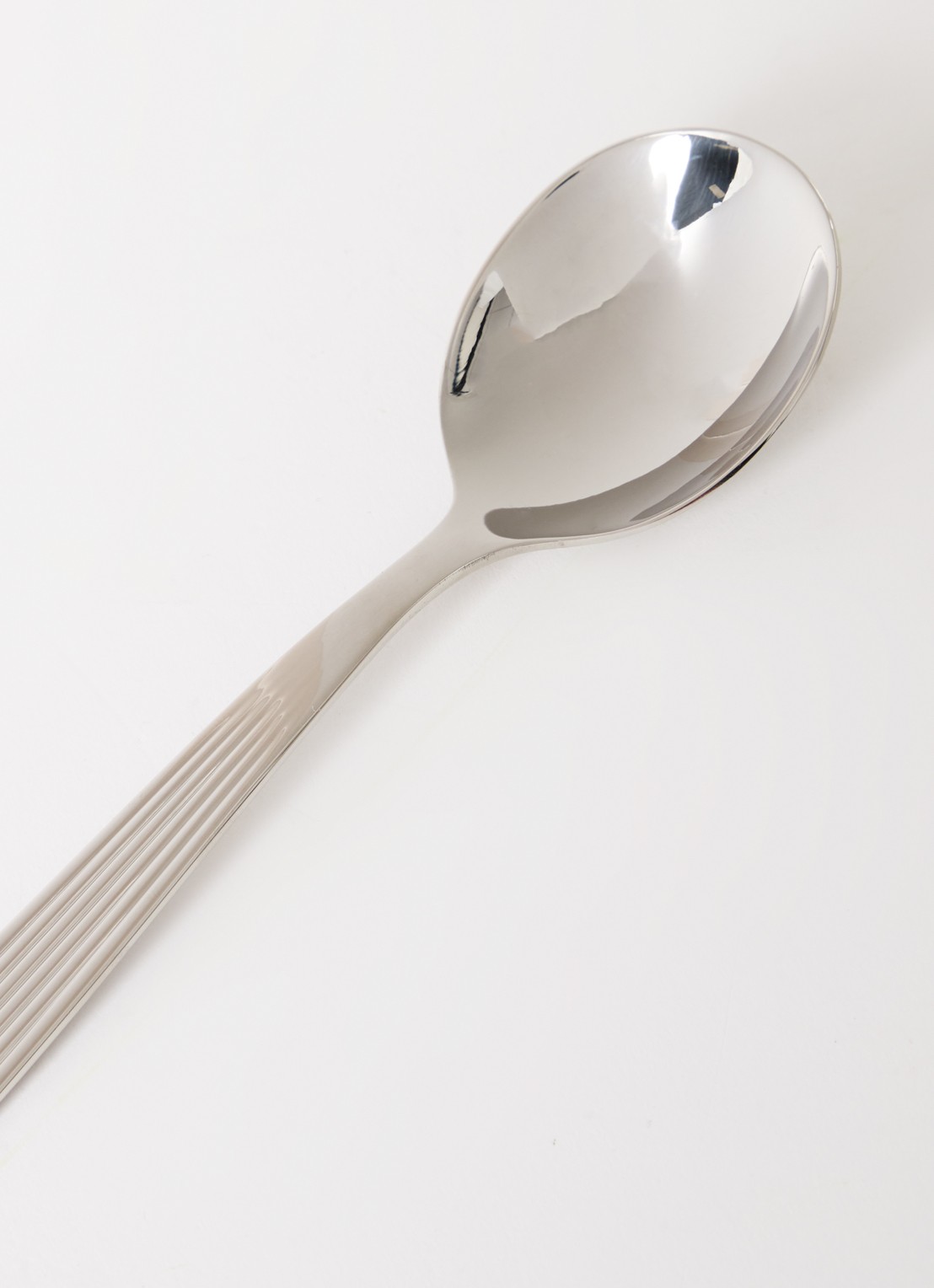 Iittala Scandia dinerlepel - voorkant 2 zilver
