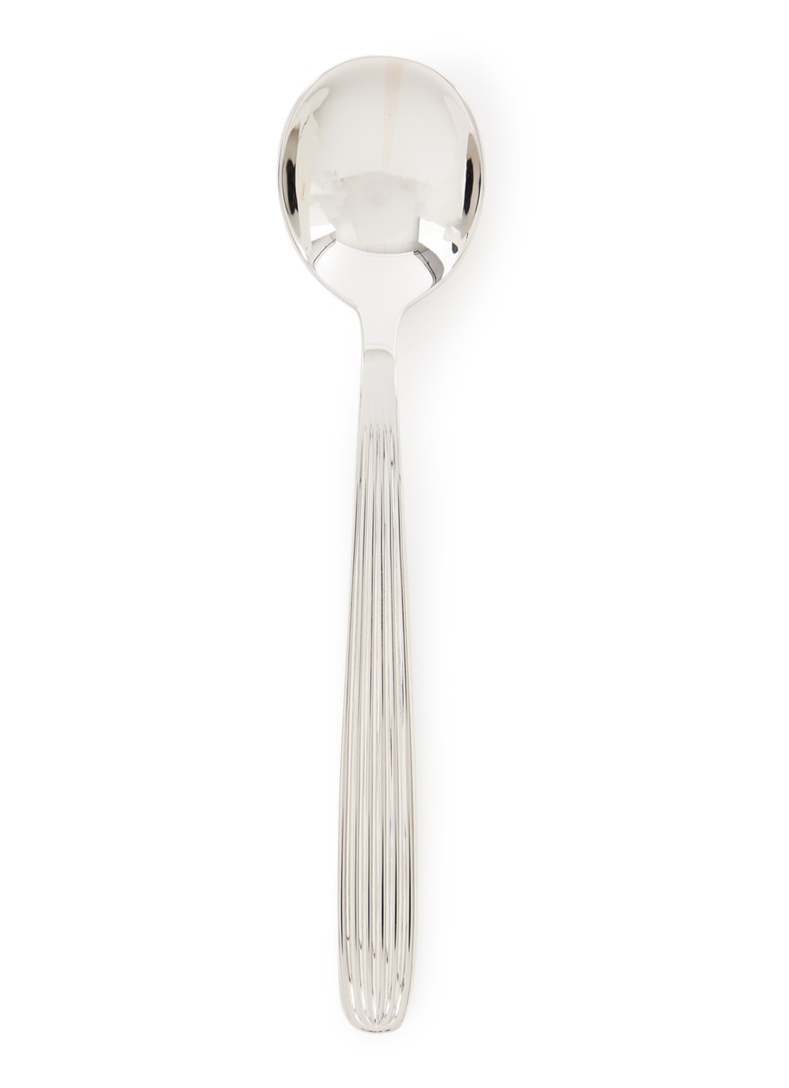 Iittala Scandia koffielepel - voorkant zilver