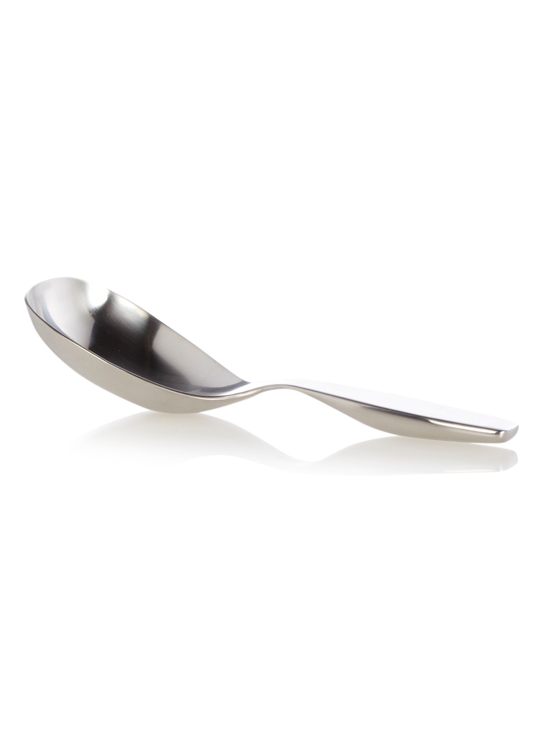 Iittala Serveerlepel 17 cm - voorkant zilver