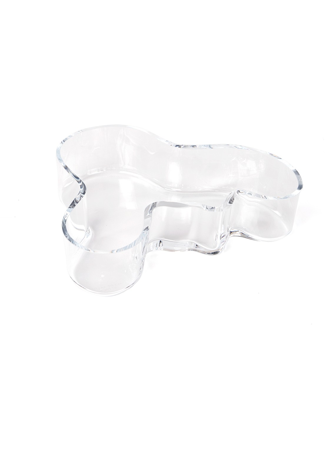 Iittala Serveerschaal 20 cm - voorkant transparant