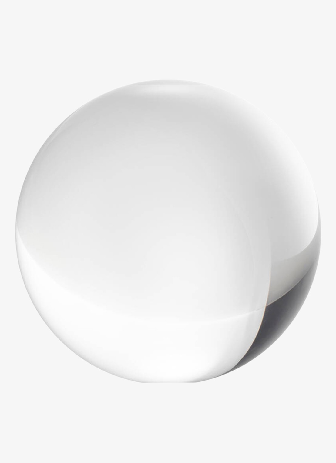 Iittala Solare bol van glas 7,3 cm - voorkant transparant