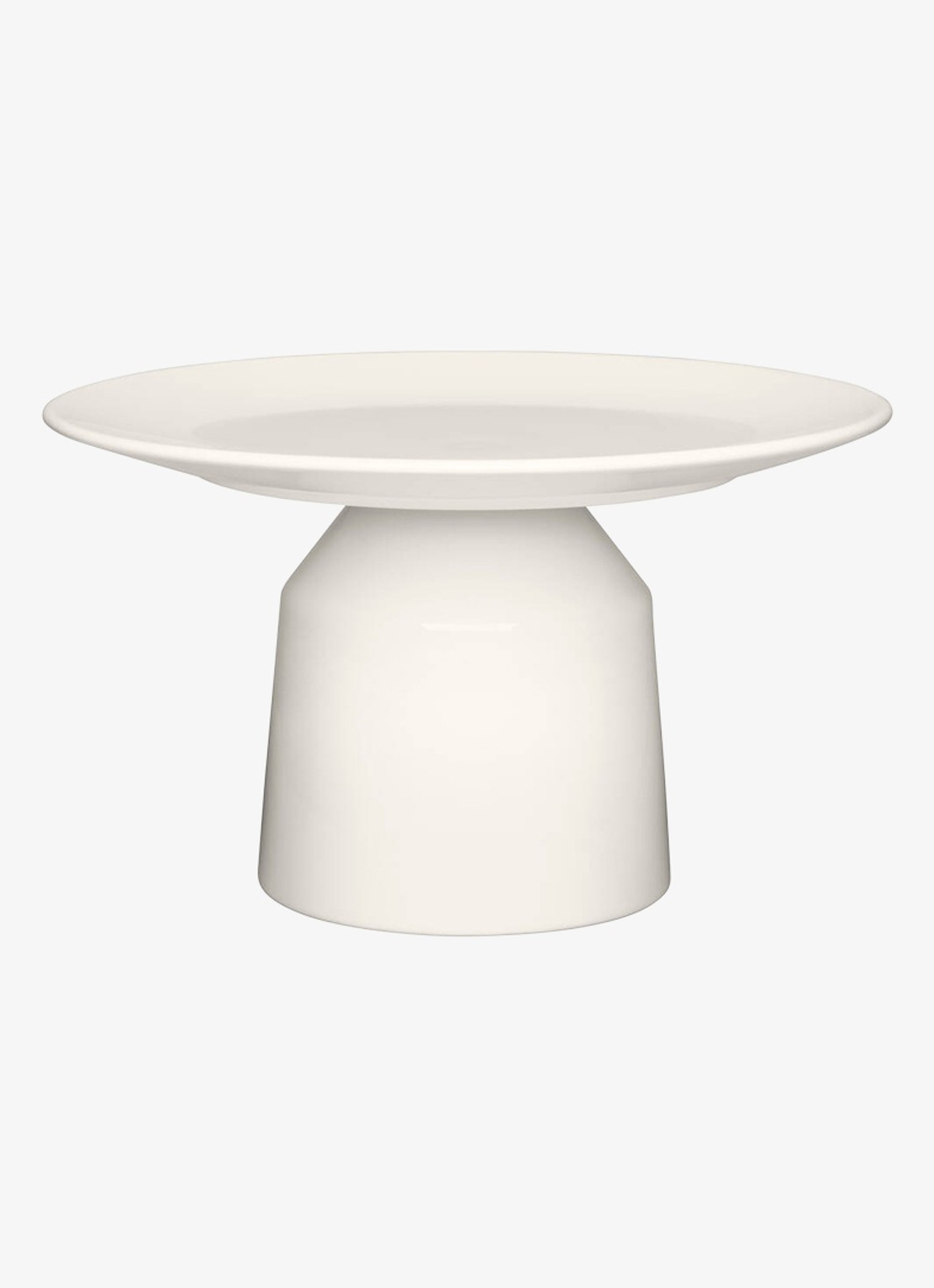 Iittala Solare dienblad hoog 24 x 14 wit - voorkant gebroken wit