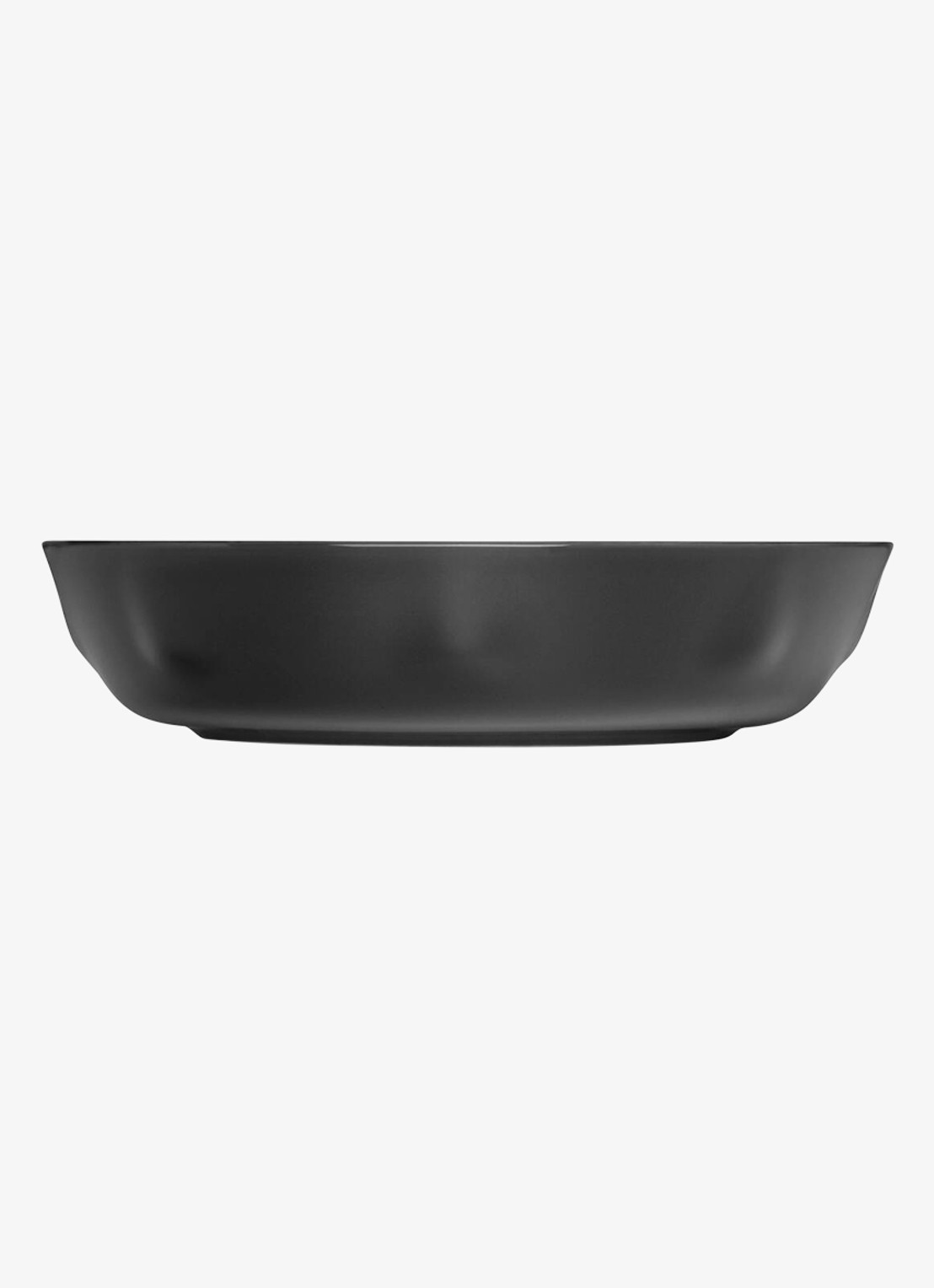 Iittala Solare diep bord 22 cm - voorkant donkergrijs