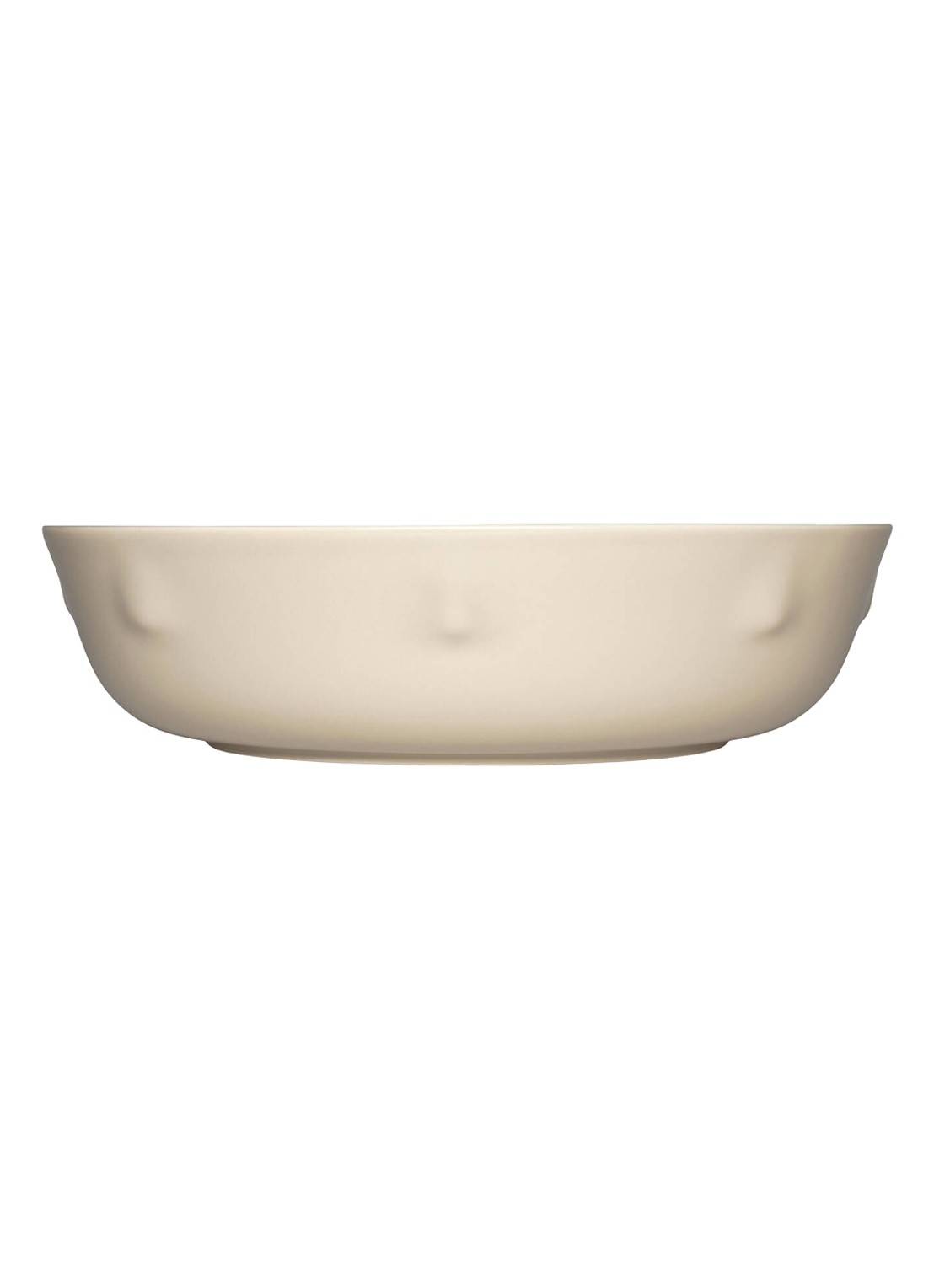 Iittala Solare diep bord 22 cm - achterkant 3 zand