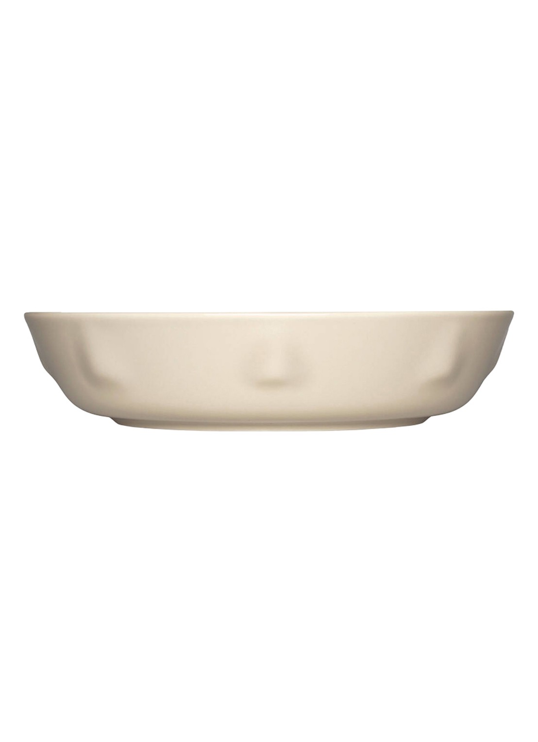 Iittala Solare diep bord 22 cm - voorkant zand