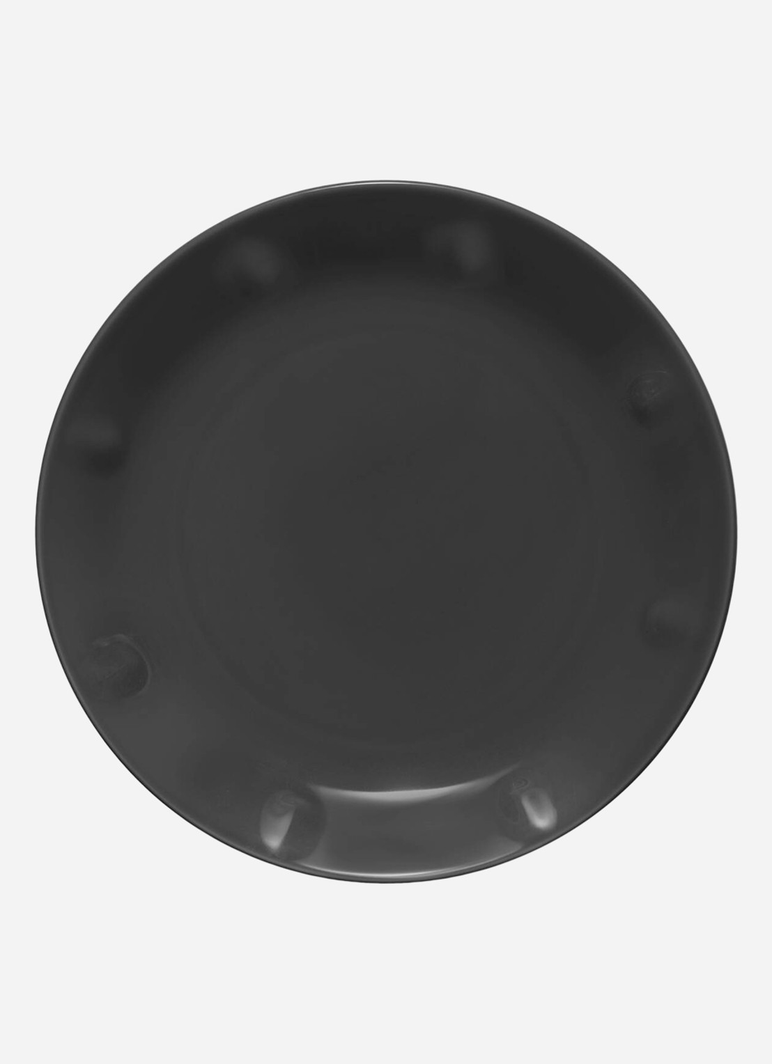 Iittala Solare dinerbord 27 cm - voorkant donkergrijs