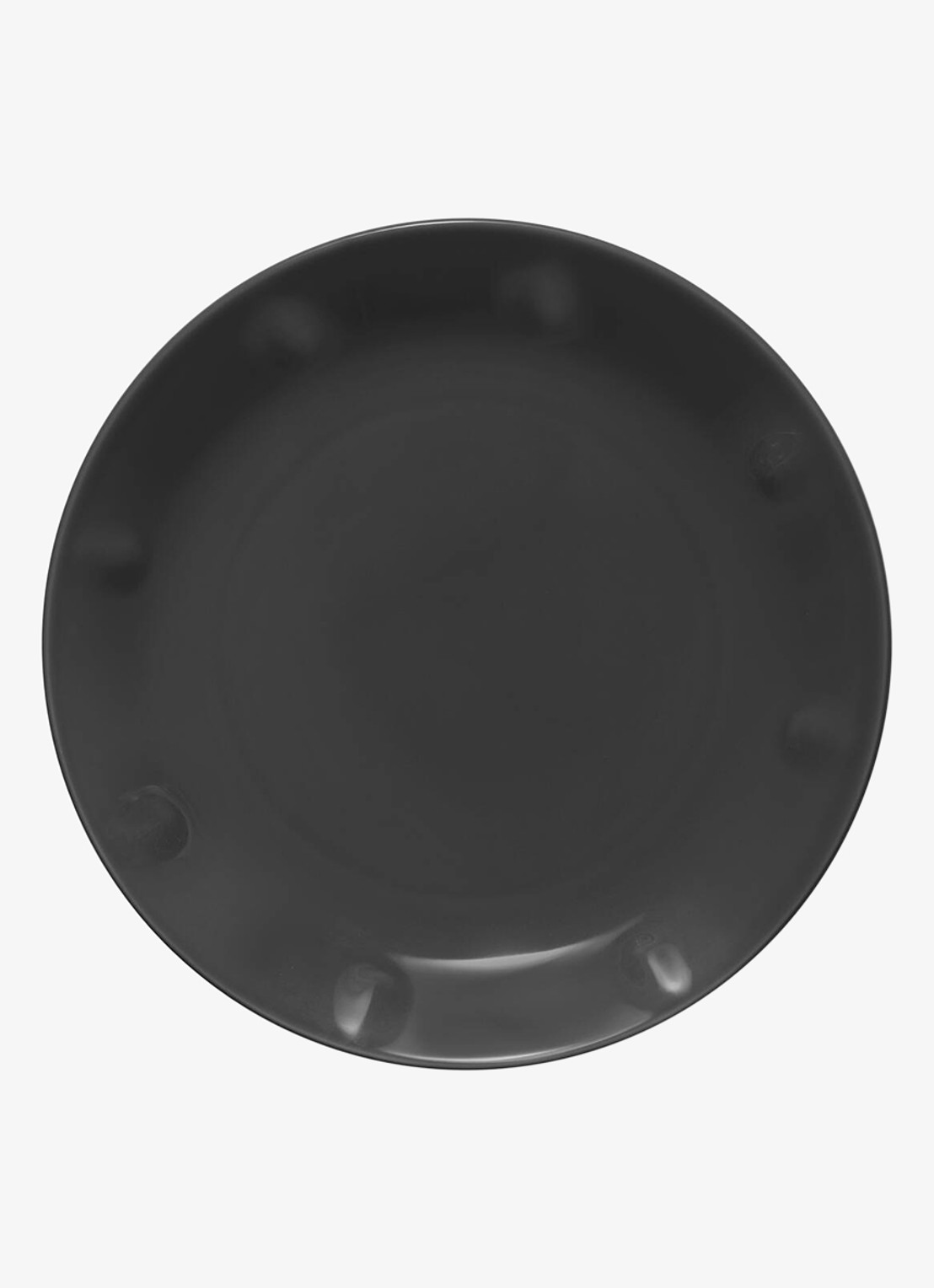 Iittala Solare ontbijtbord 18 cm - voorkant donkergrijs