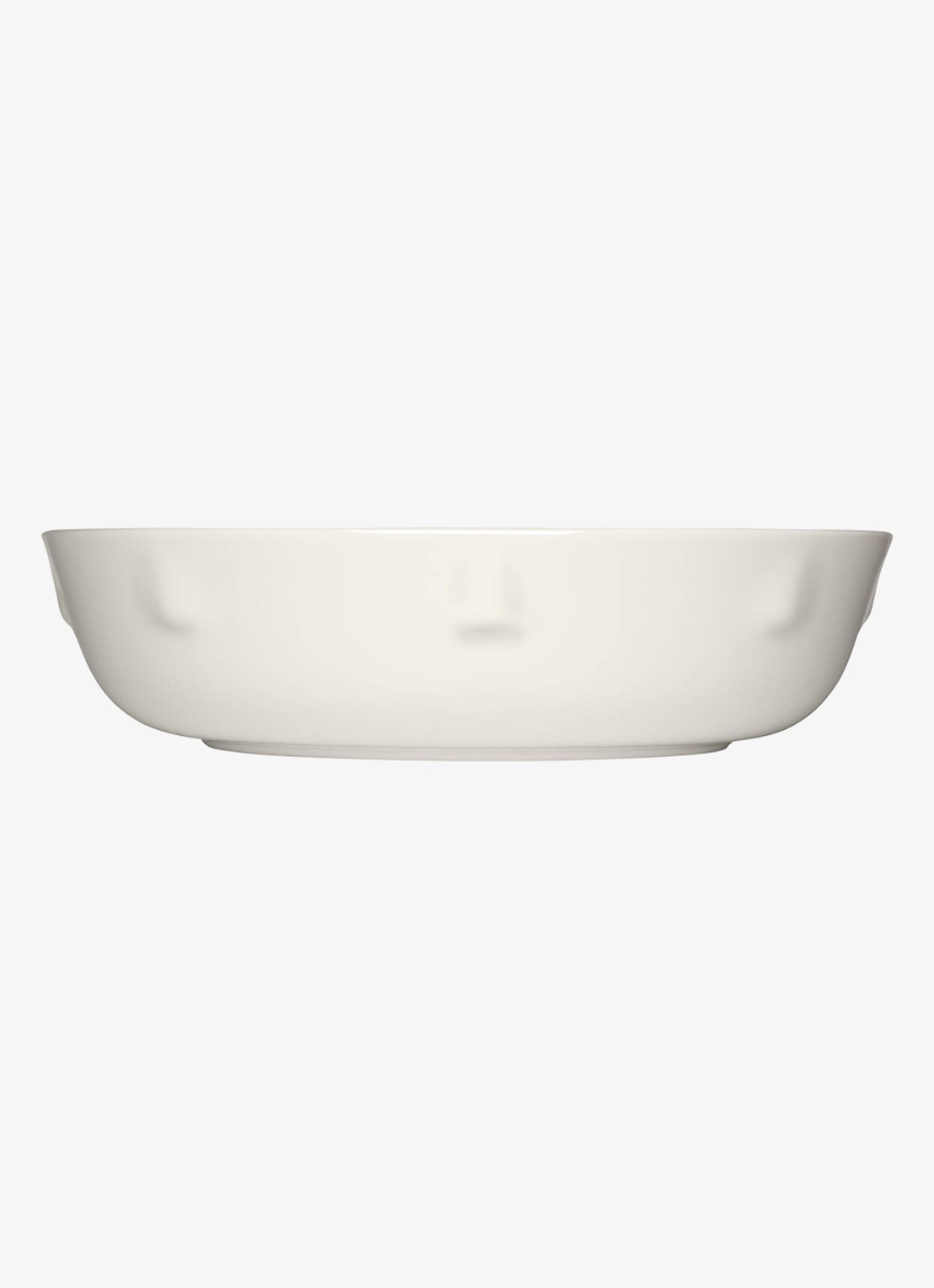 Iittala Solare serveerschaal 27 cm - voorkant wit