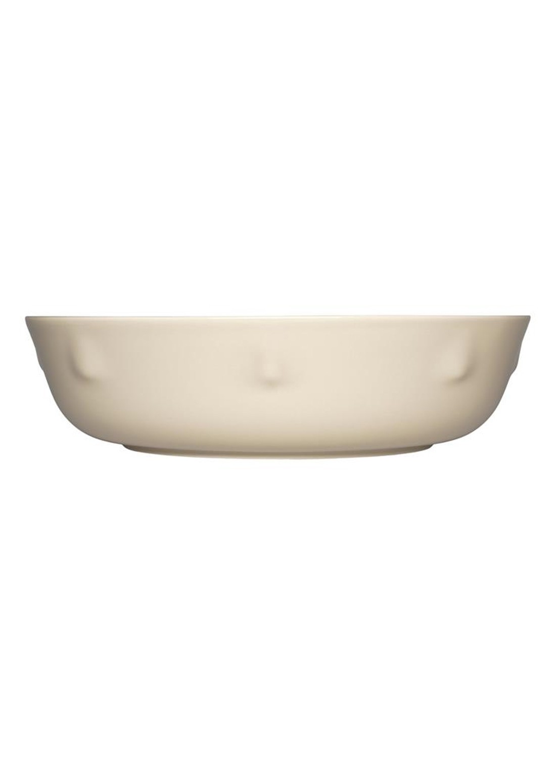 Iittala Solare serveerschaal 27 cm - voorkant zand