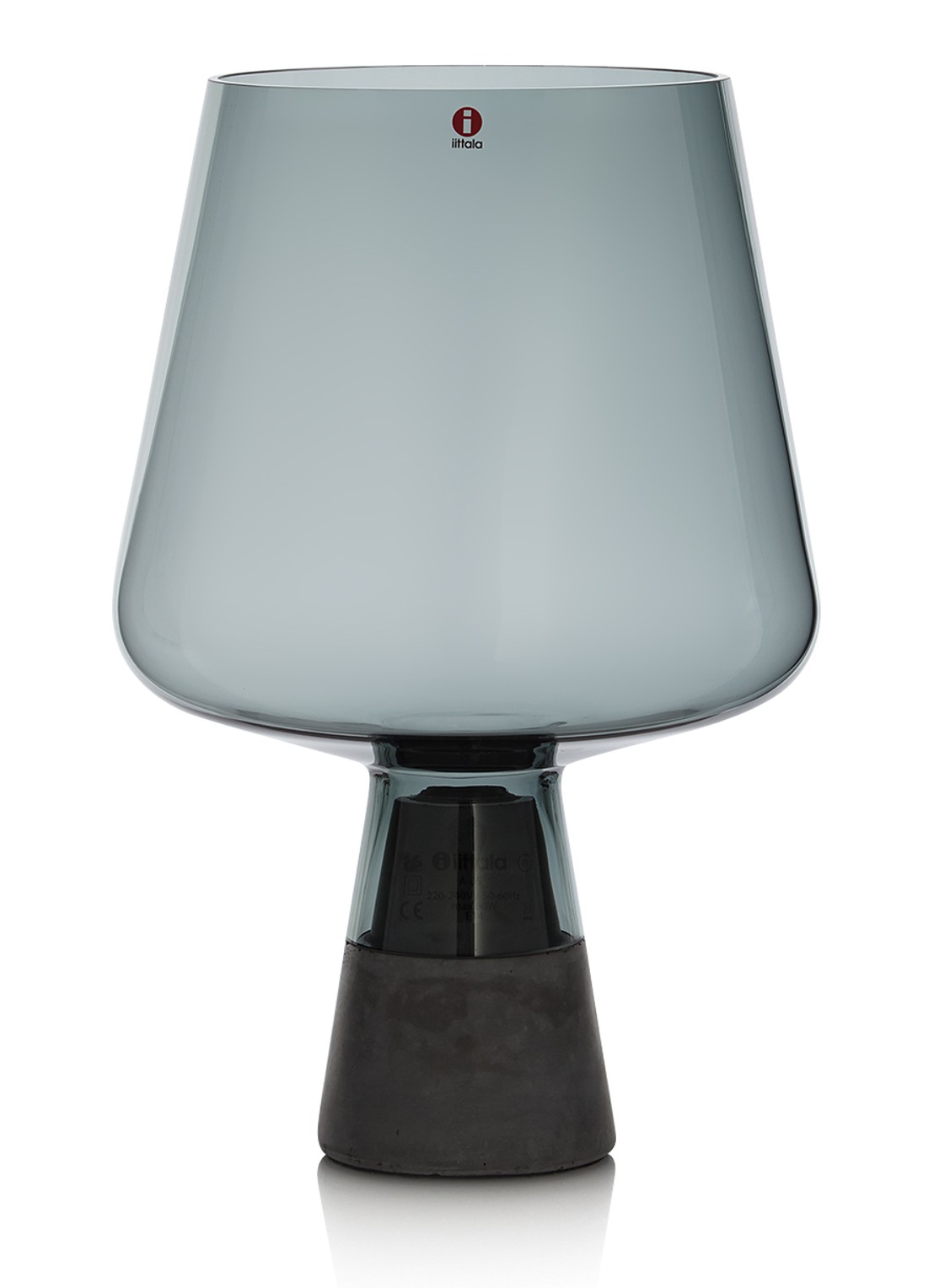 Iittala Tafellamp 30 x Ø20 cm - voorkant 6 grijs