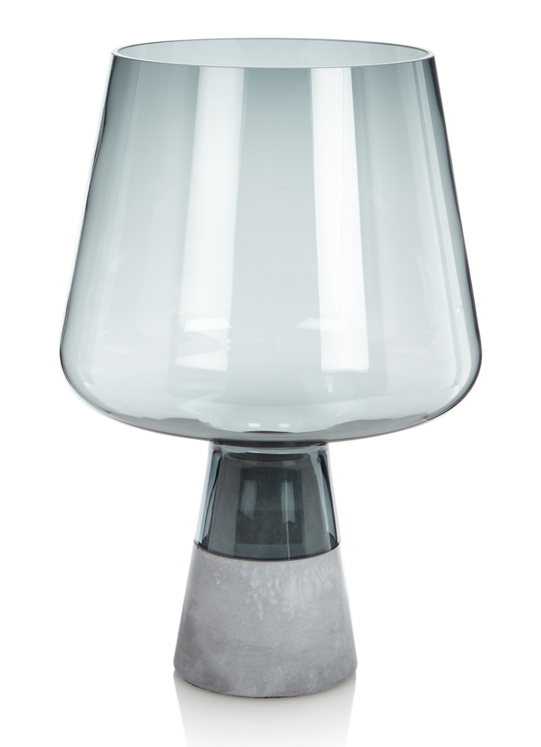Iittala Tafellamp 38 x Ø25 cm - voorkant grijs
