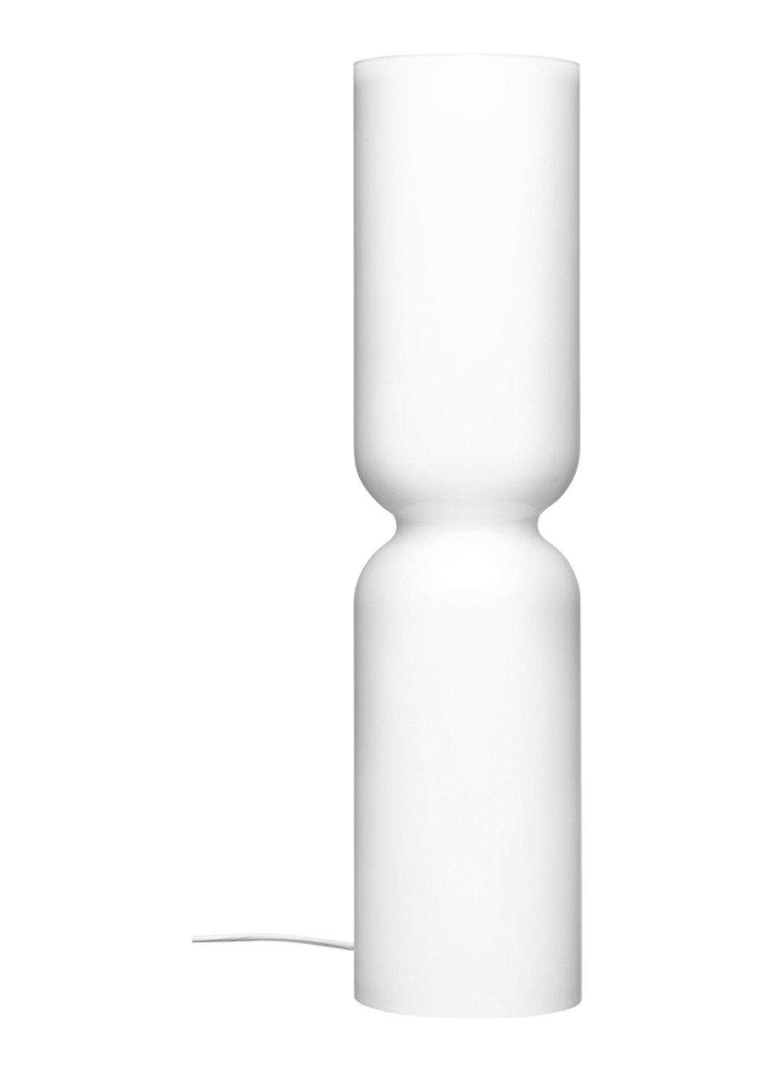 Iittala Tafellamp Opal 60 x Ø14,5 cm - voorkant wit