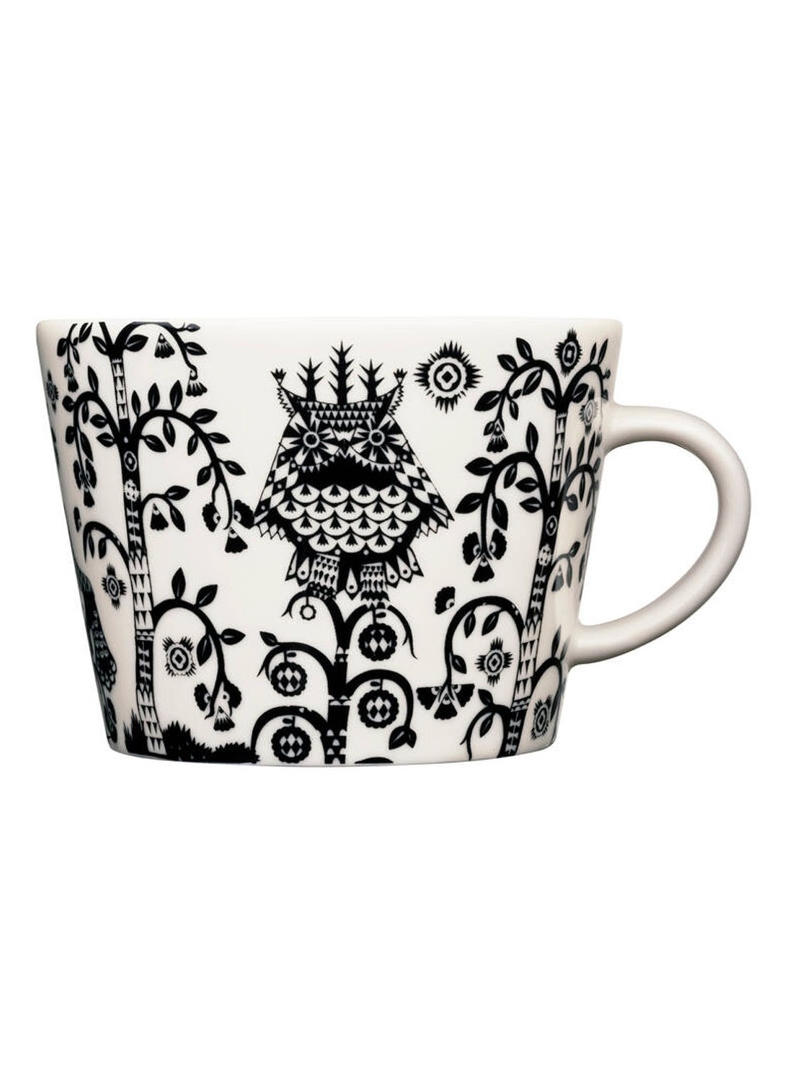 Iittala Taika espressokopje 20 cl - voorkant zwart