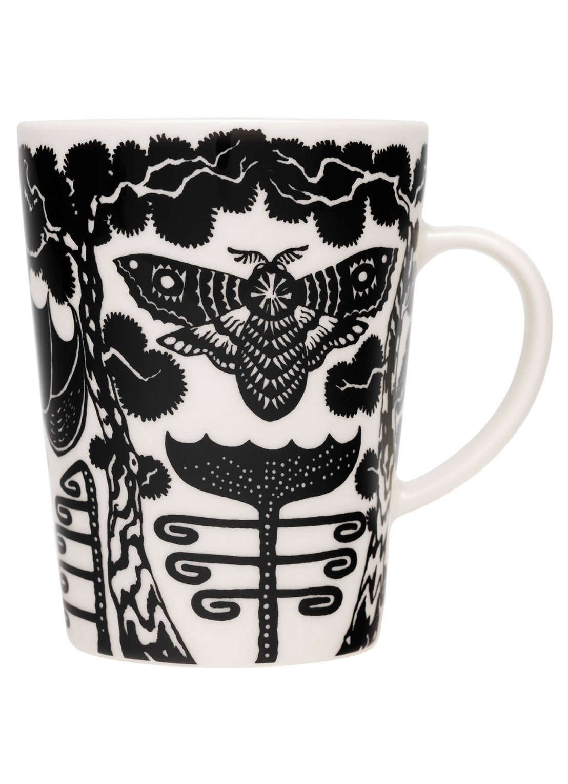 Iittala Taika mok 40 cl - achterkant zwart