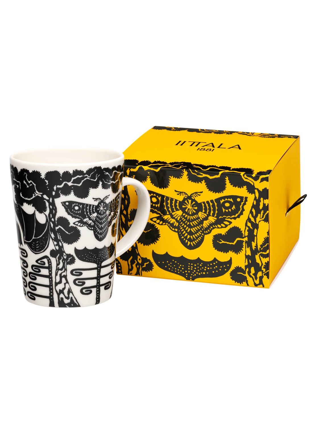 Iittala Taika mok 40 cl - voorkant 2 zwart