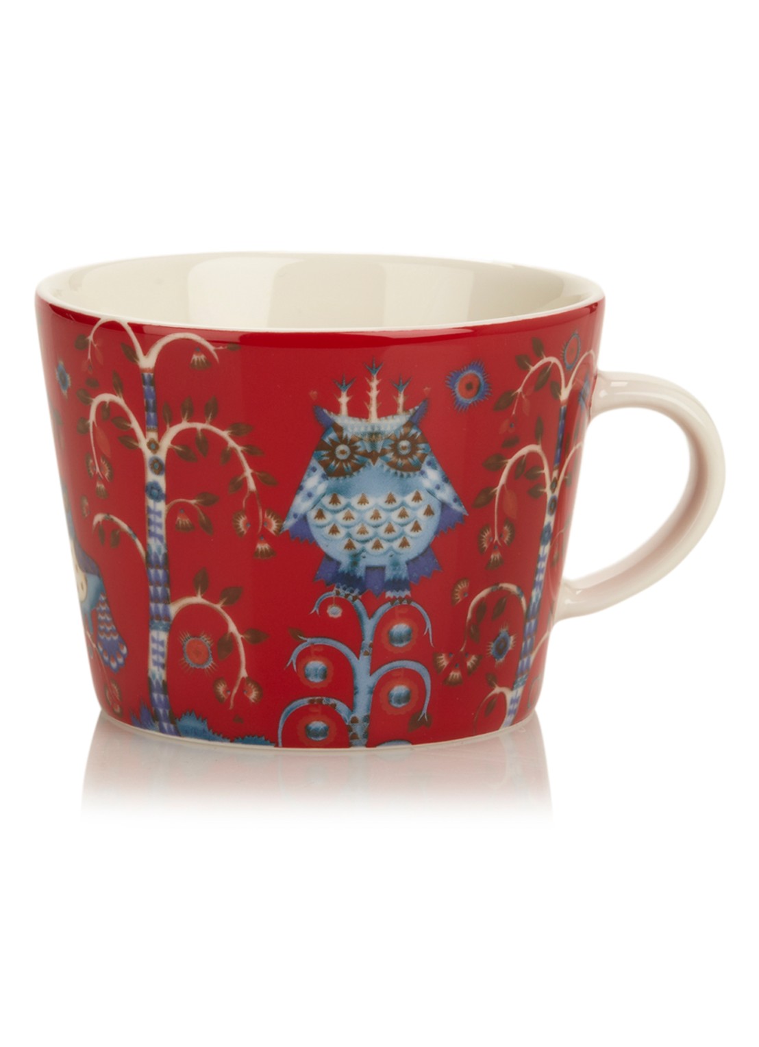 Iittala Taika rood koffiekop 0,2L - voorkant rood