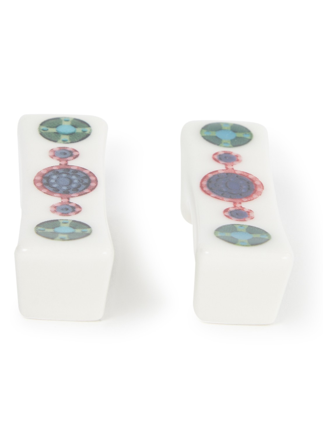 Iittala Taika Sato eetstokjes houder set van 2 - voorkant multicolor